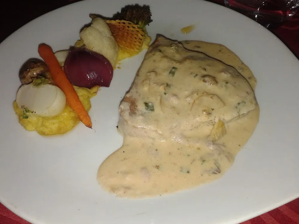 Espadon Sauce Au Lait de Coco